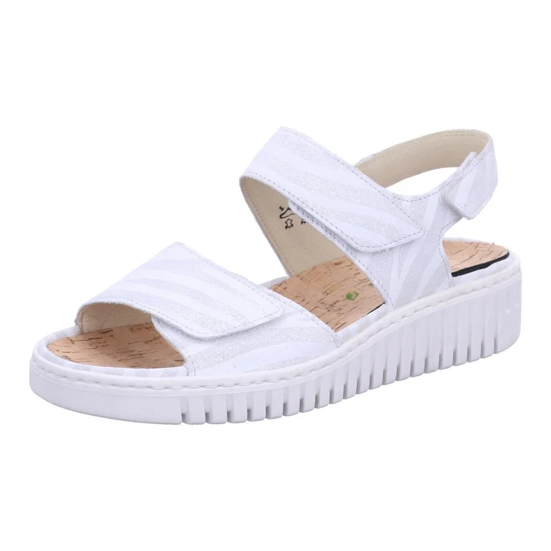 Waldläufer Sandalen weiß