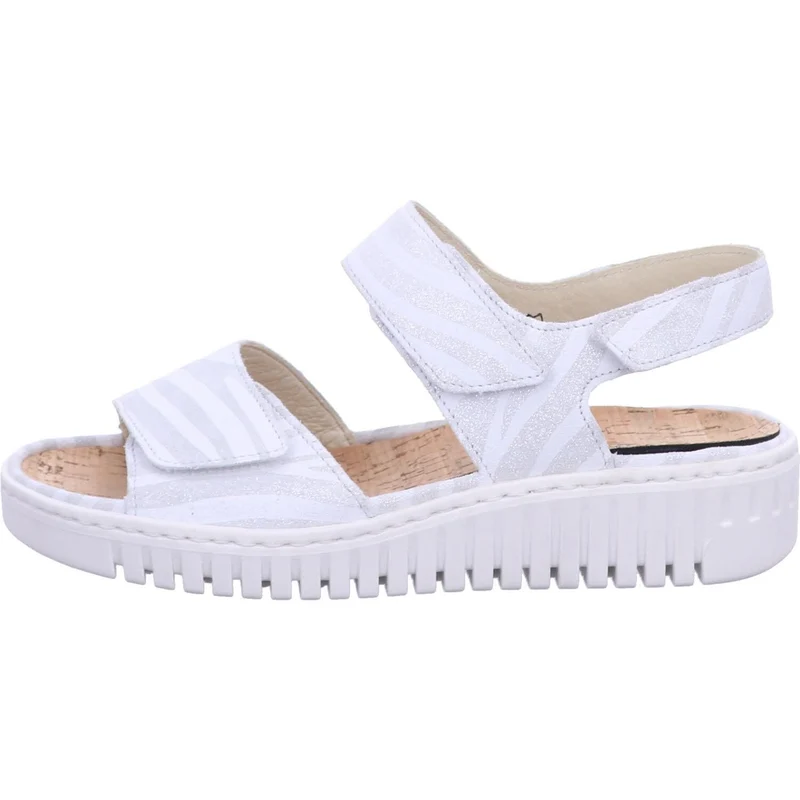 Waldläufer Sandalen weiß