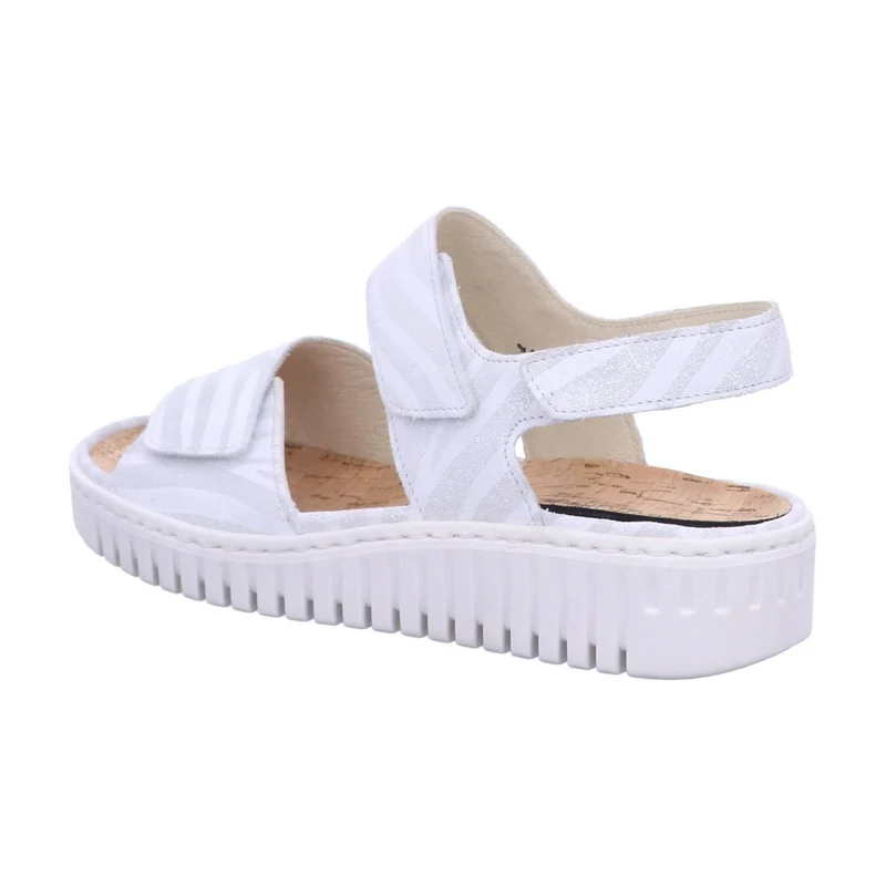 Waldläufer Sandalen weiß