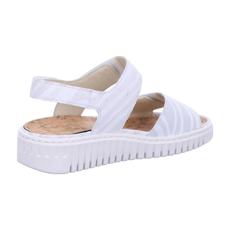 Waldläufer Sandalen weiß