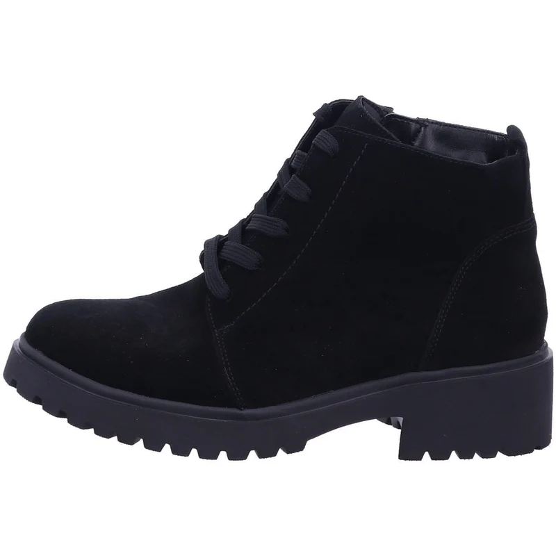 Waldläufer Schnür-Stiefeletten Dunkelblau