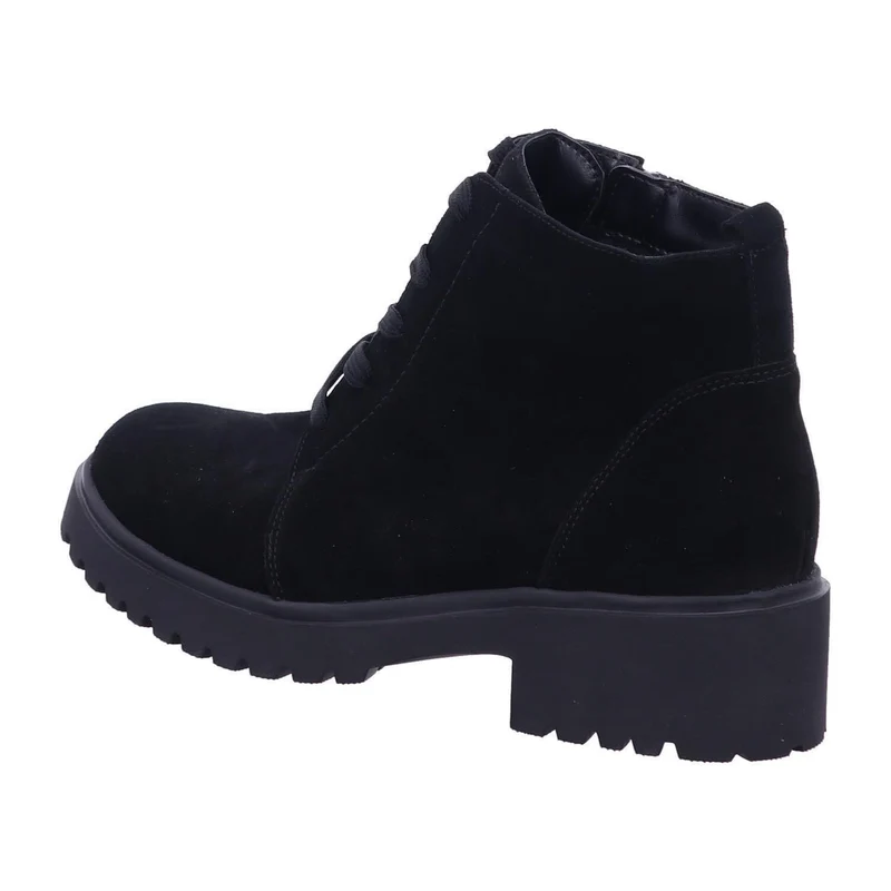 Waldläufer Schnür-Stiefeletten Dunkelblau