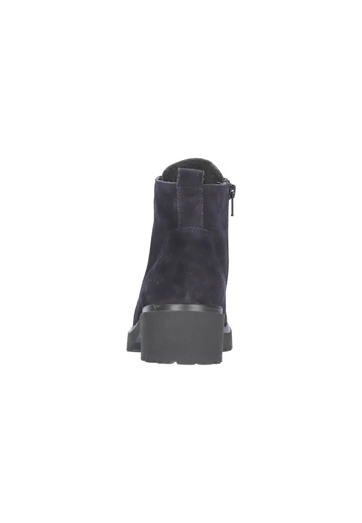 Waldläufer Schnür-Stiefeletten Dunkelblau
