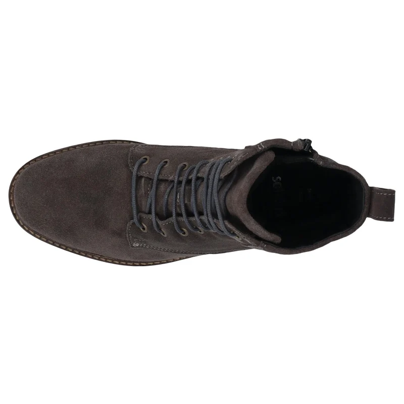 Solidus Schnür-Stiefeletten Dunkelbraun