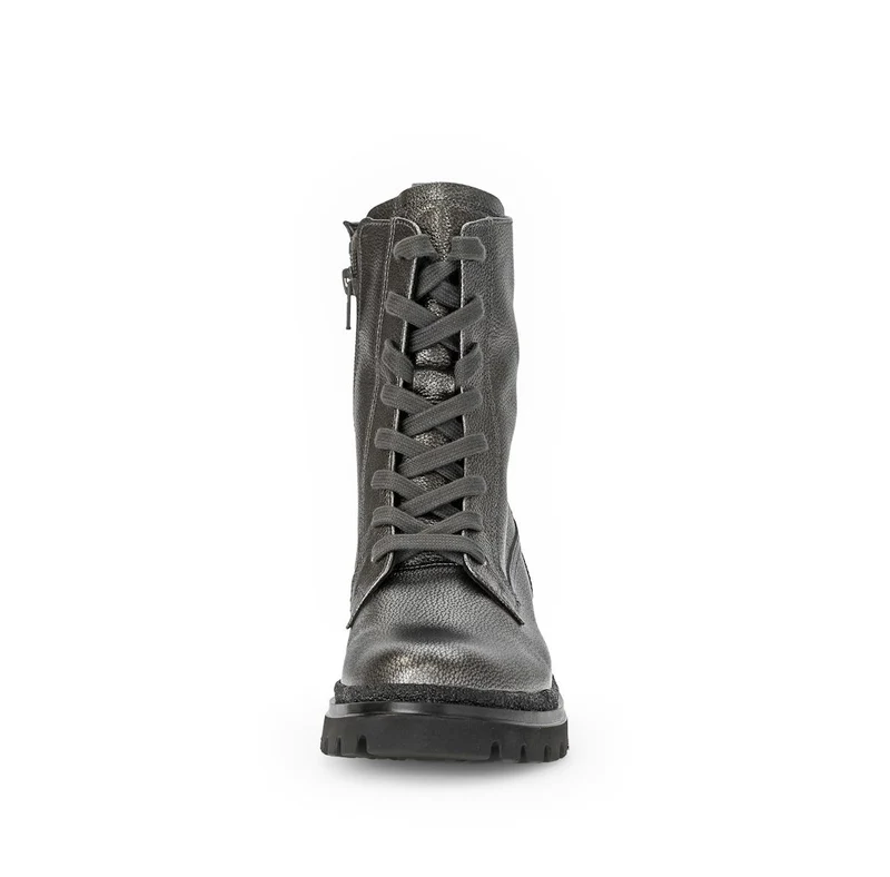 Gabor Schnür-Stiefeletten silber