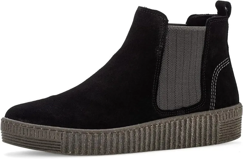Gabor Chelsea Boots Schwarz