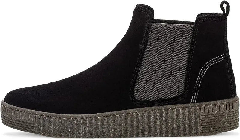 Gabor Chelsea Boots Schwarz