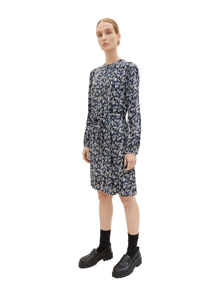 Tom Tailor Freizeitkleid Blau