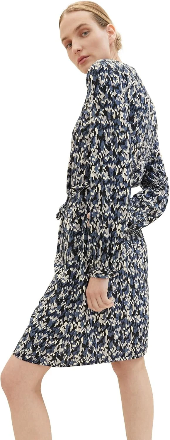 Tom Tailor Freizeitkleid Blau