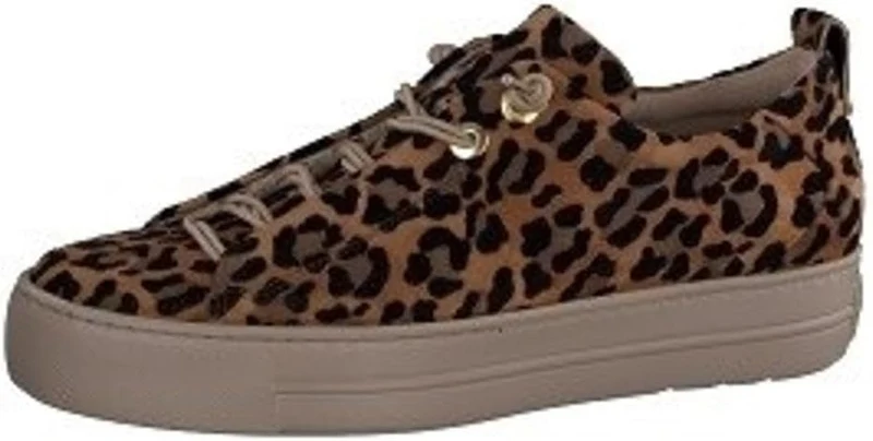 Paul Green Freizeit Schnürer leopard