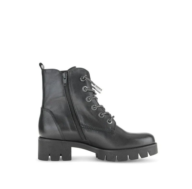 Gabor Schnür-Stiefeletten schwarz