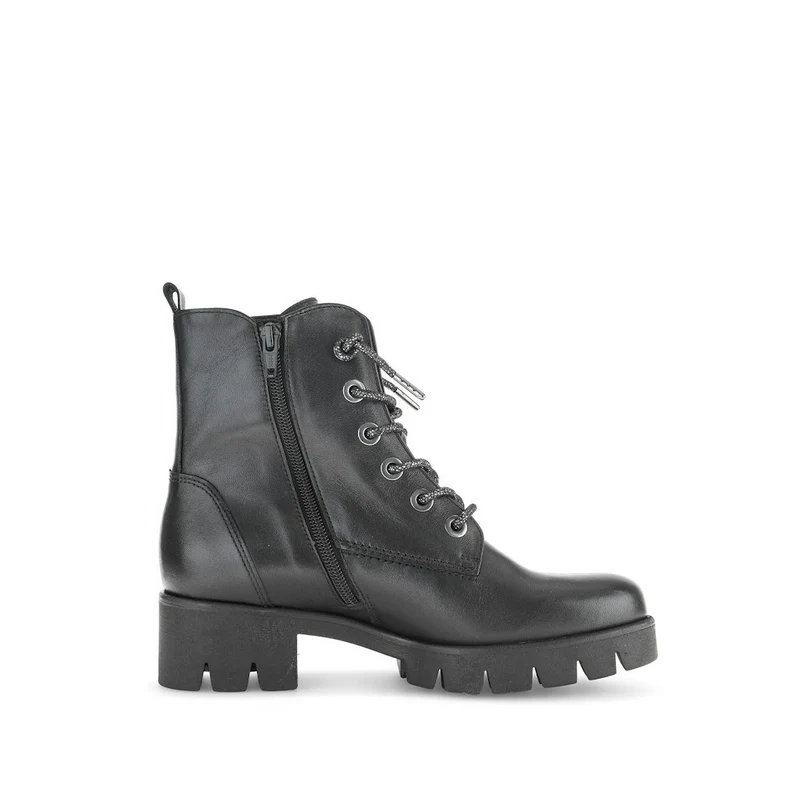 Gabor Schnür-Stiefeletten schwarz