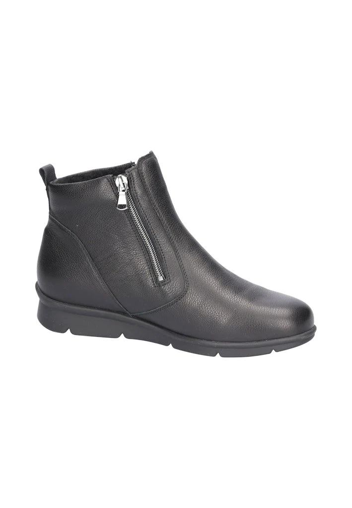 Waldläufer Stiefelette Schwarz