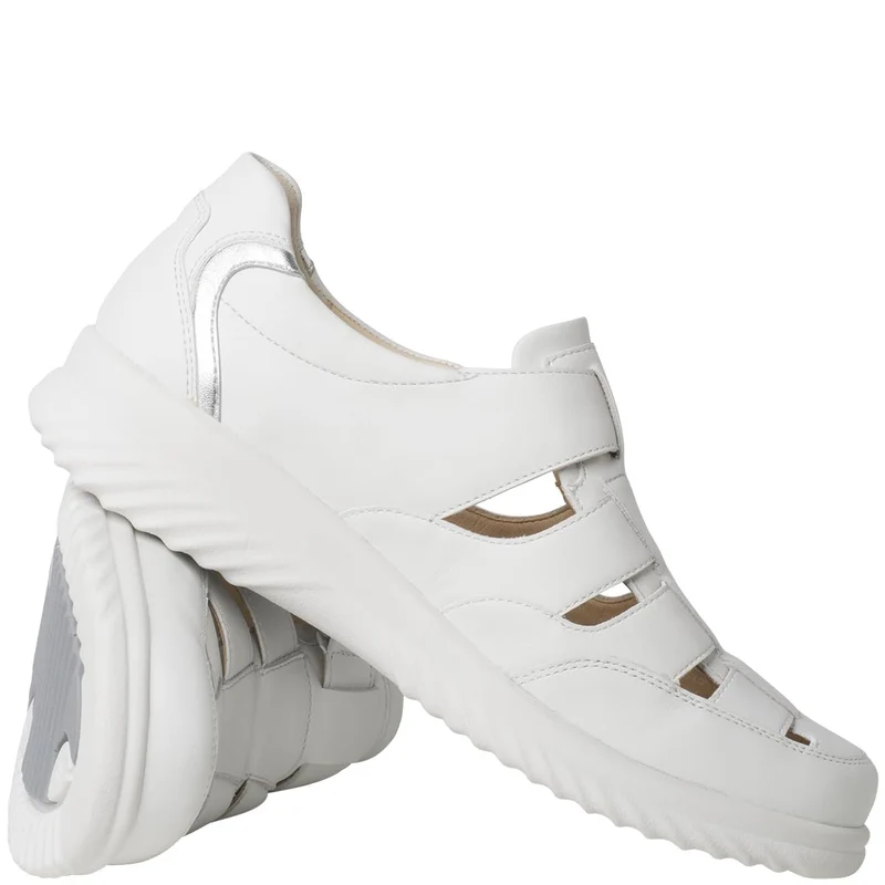 Ganter Komfort Slipper weiß