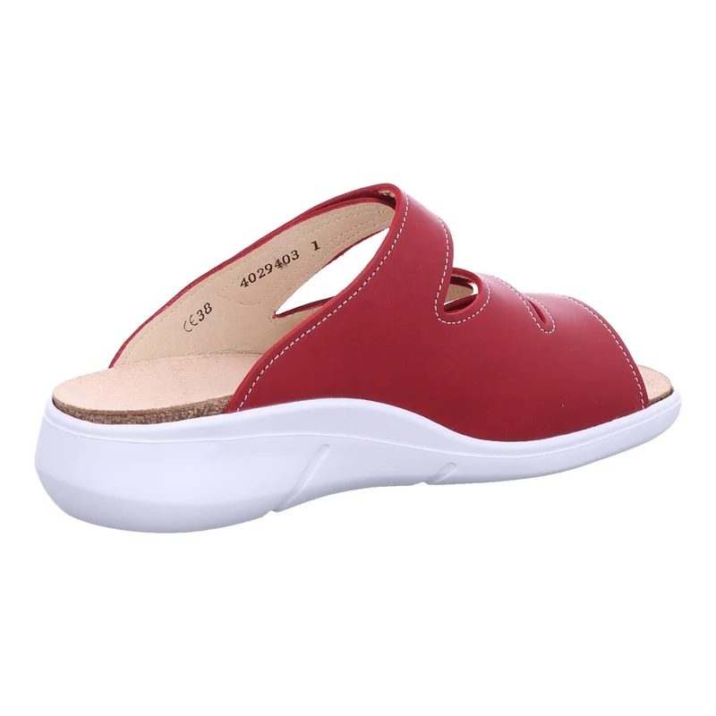 Finn Comfort Pantoletten rot