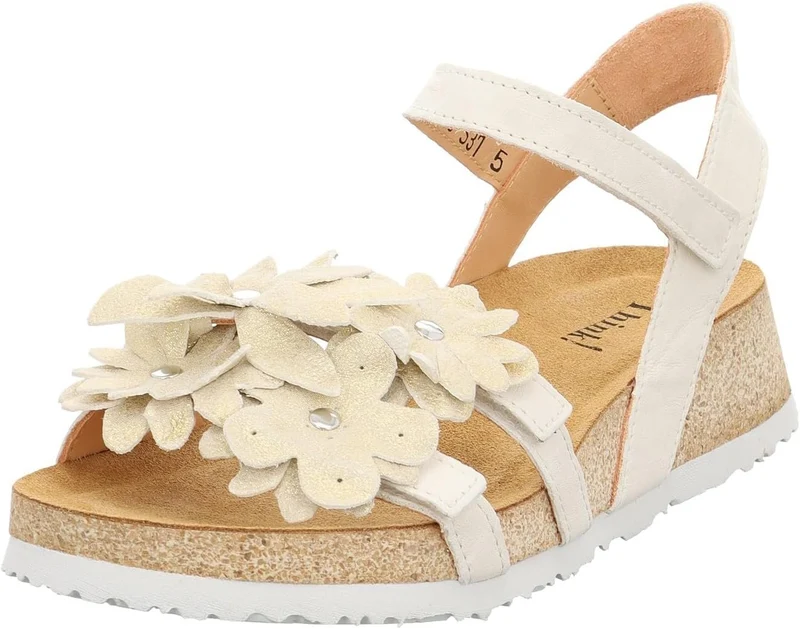 Think Riemchen Sandalen beige
