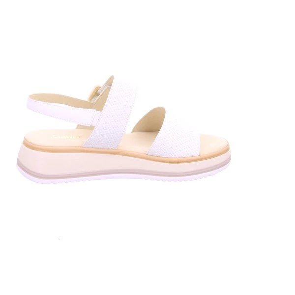 Gabor Riemchen Sandalen weiß