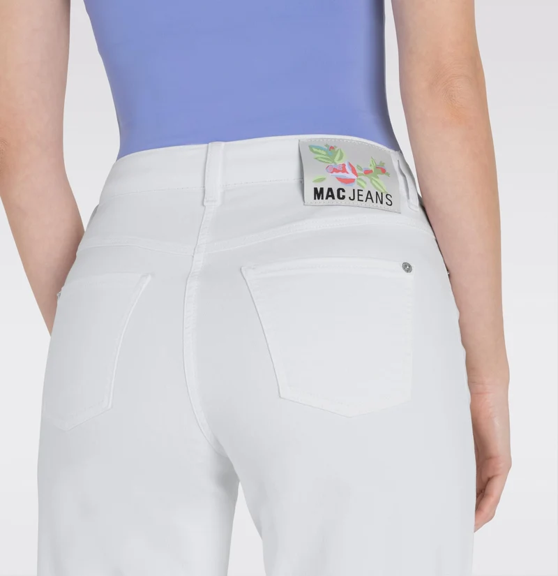 MAC HOSEN Stoffhose Weiß