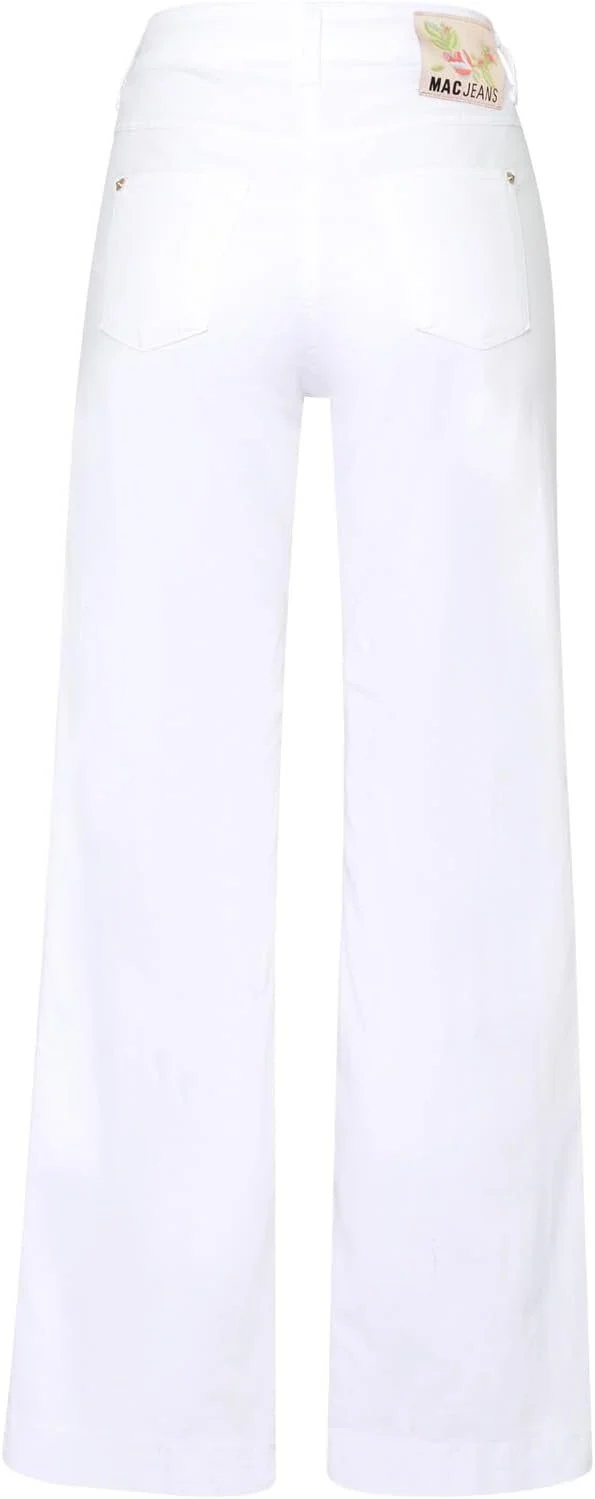 MAC HOSEN Stoffhose Weiß