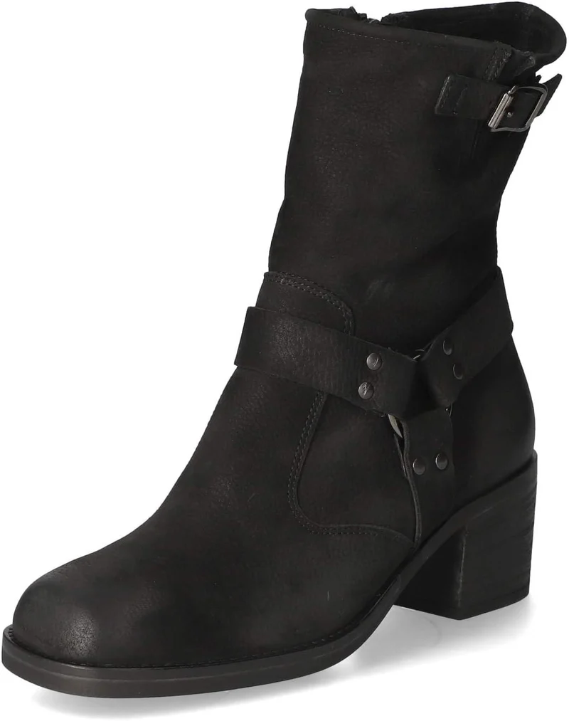 Paul Green Stiefeletten schwarz