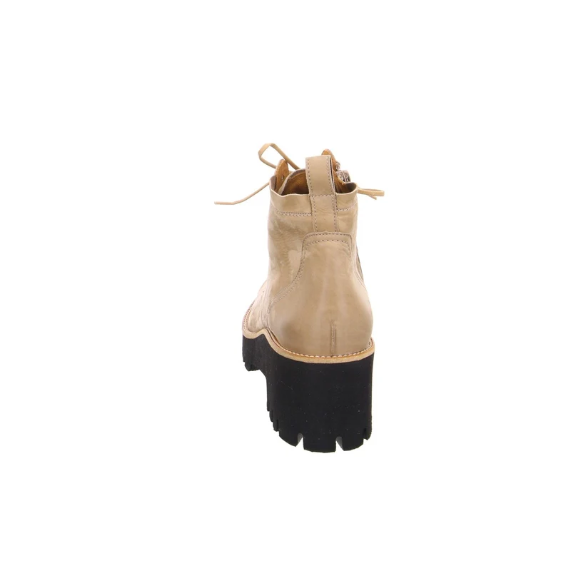 Paul Green Schnür-Stiefeletten beige