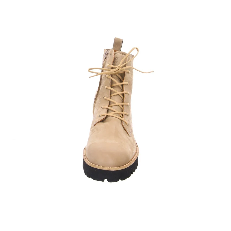 Paul Green Schnür-Stiefeletten beige