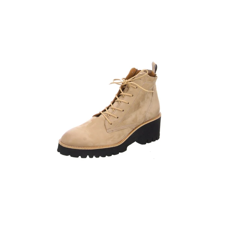 Paul Green Schnür-Stiefeletten beige