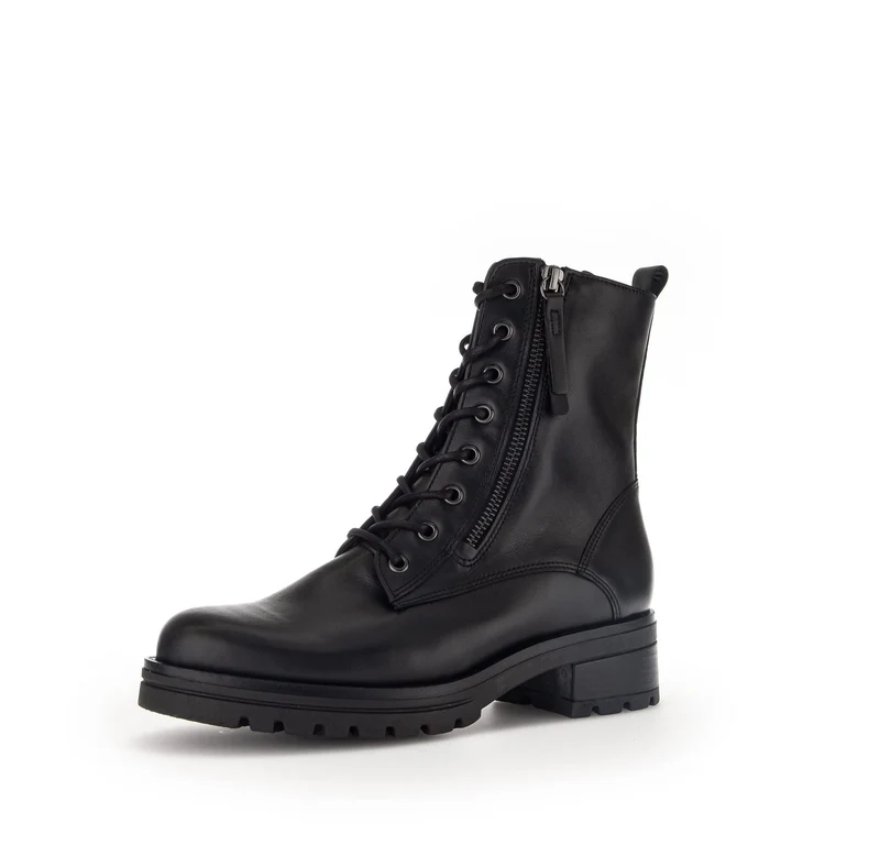 Gabor Schnür-Stiefeletten schwarz