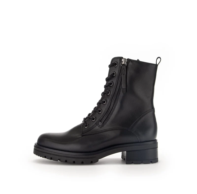 Gabor Schnür-Stiefeletten schwarz