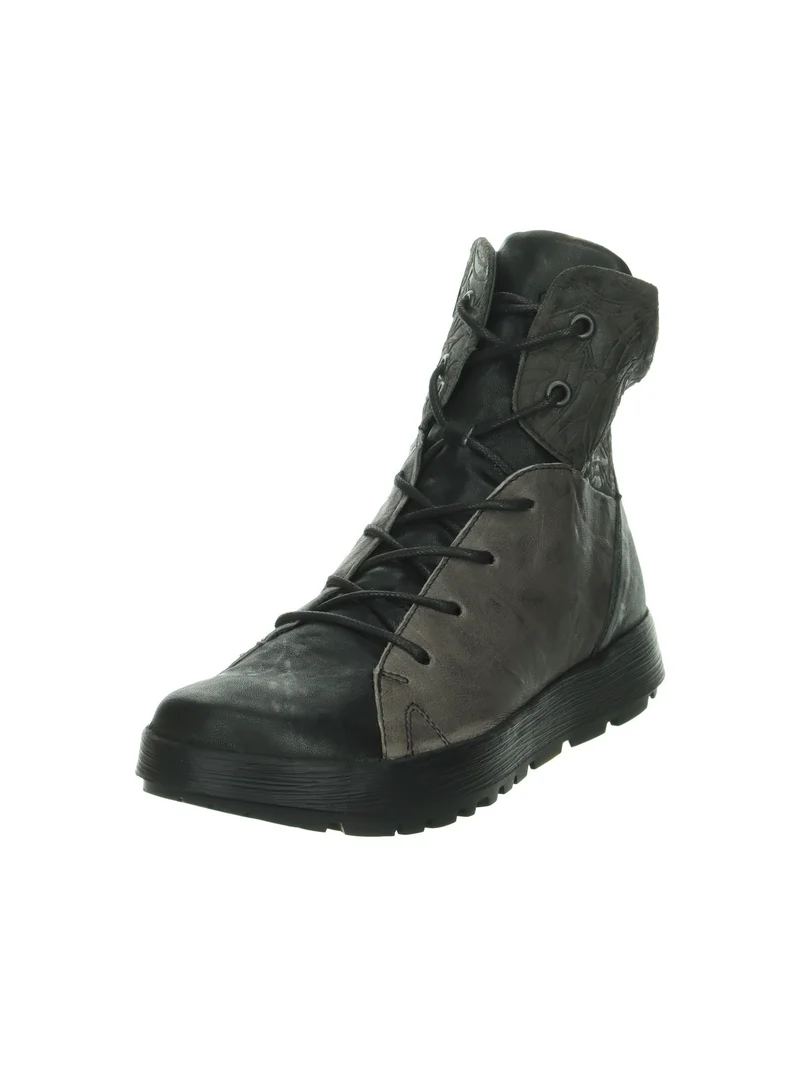 Think Schnür-Stiefeletten schwarz