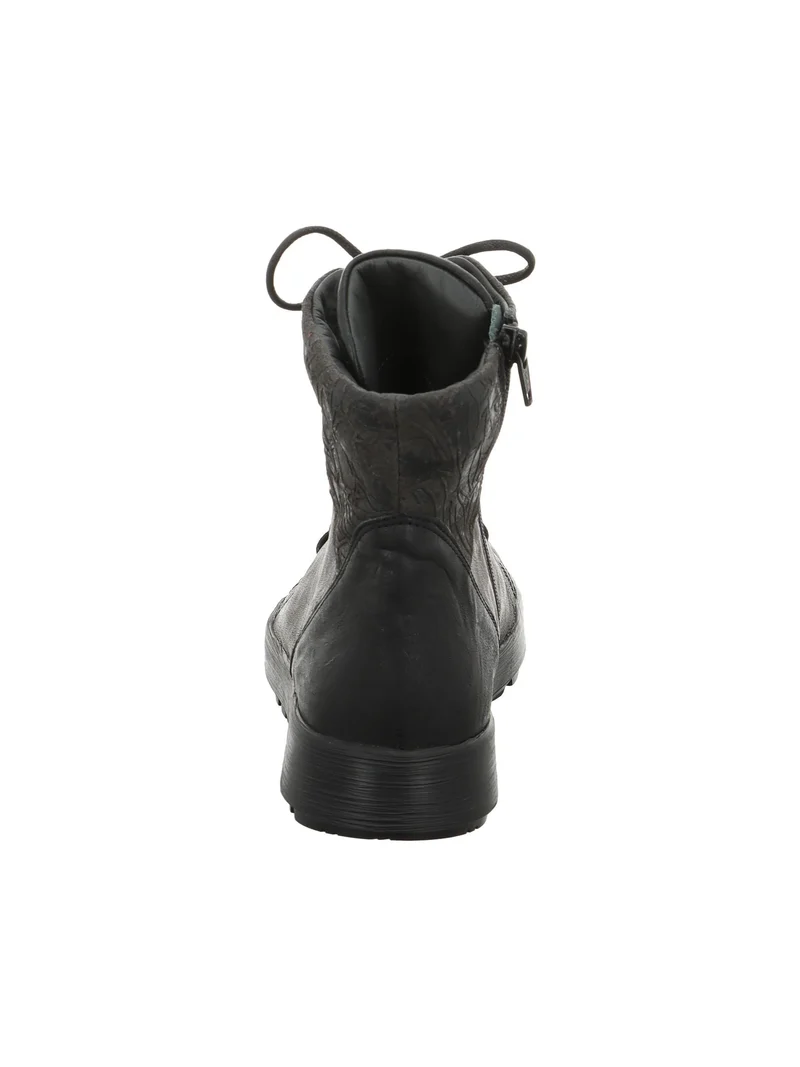 Think Schnür-Stiefeletten schwarz