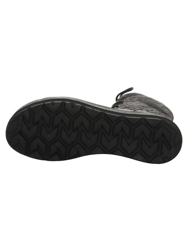 Think Schnür-Stiefeletten schwarz