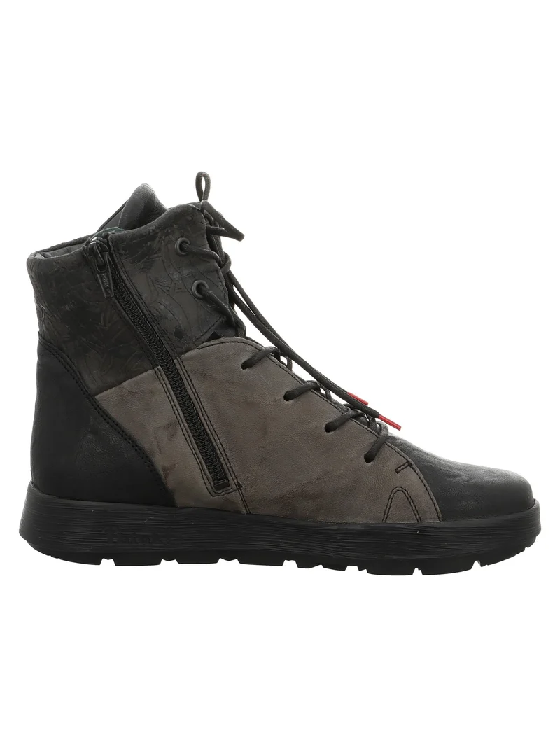 Think Schnür-Stiefeletten schwarz