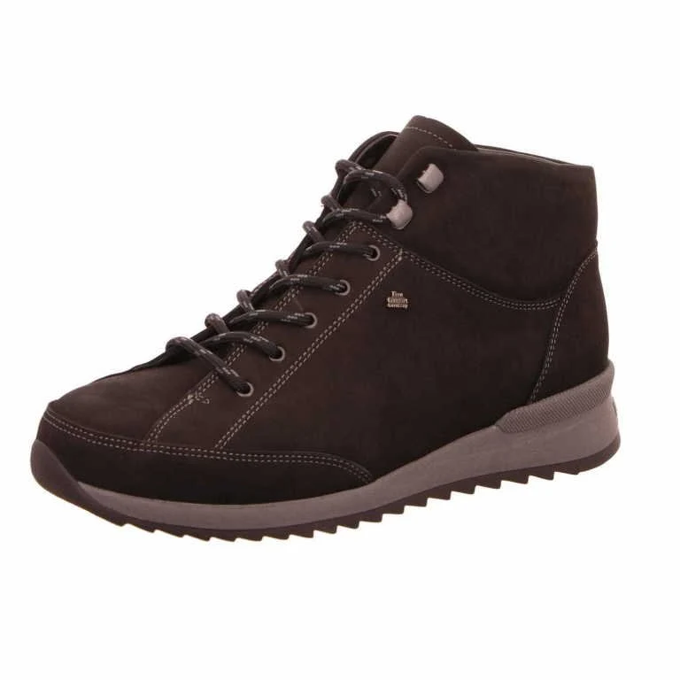 Finn Comfort Schnür-Stiefeletten schwarz