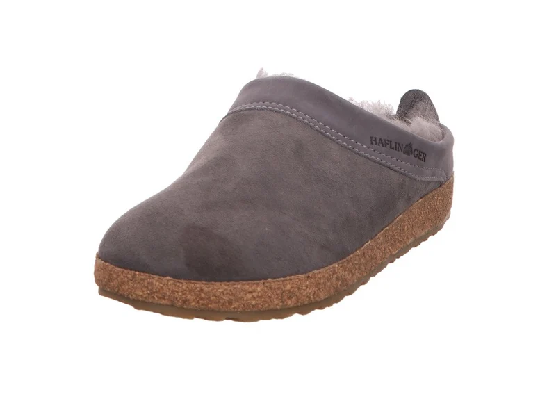 Haflinger Komfort Slipper grau