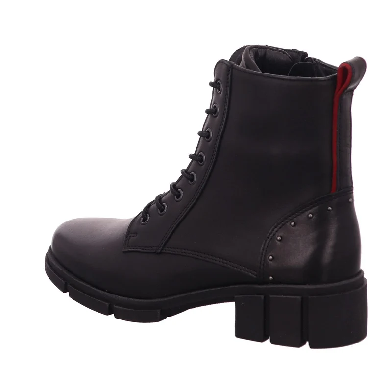 Solidus Schnür-Stiefeletten schwarz