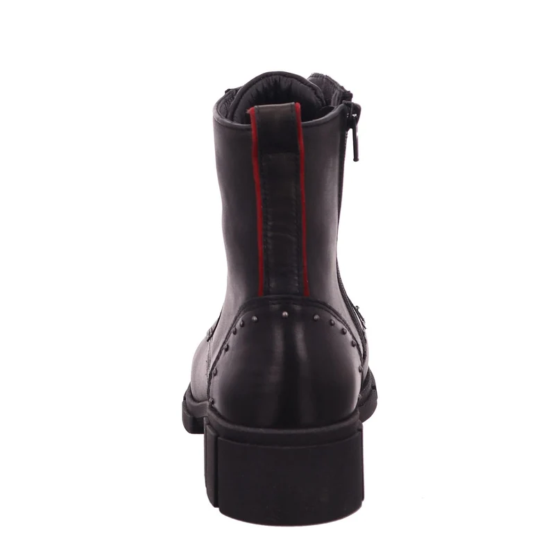 Solidus Schnür-Stiefeletten schwarz