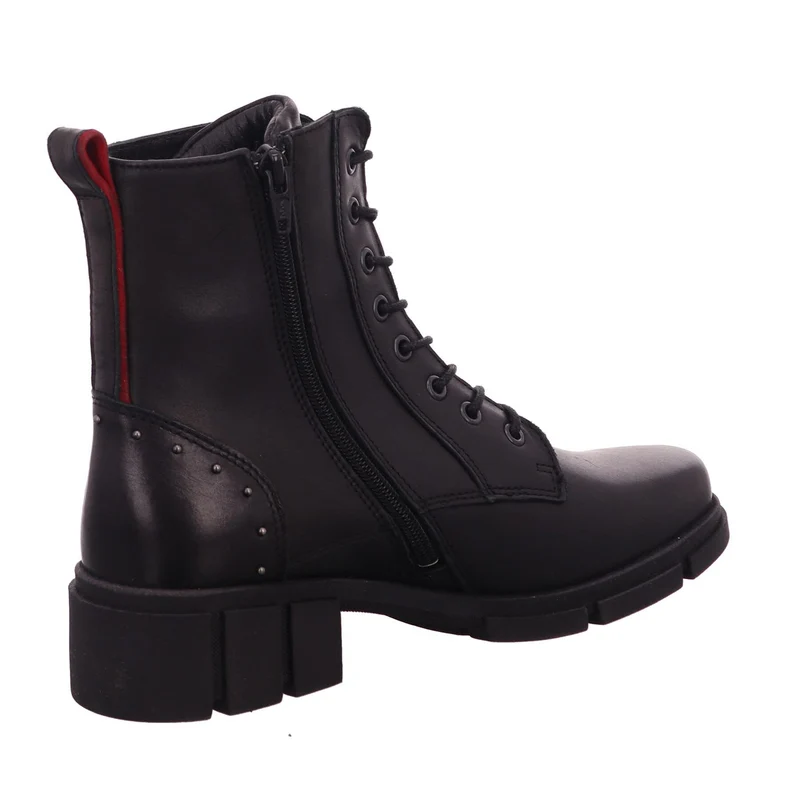 Solidus Schnür-Stiefeletten schwarz