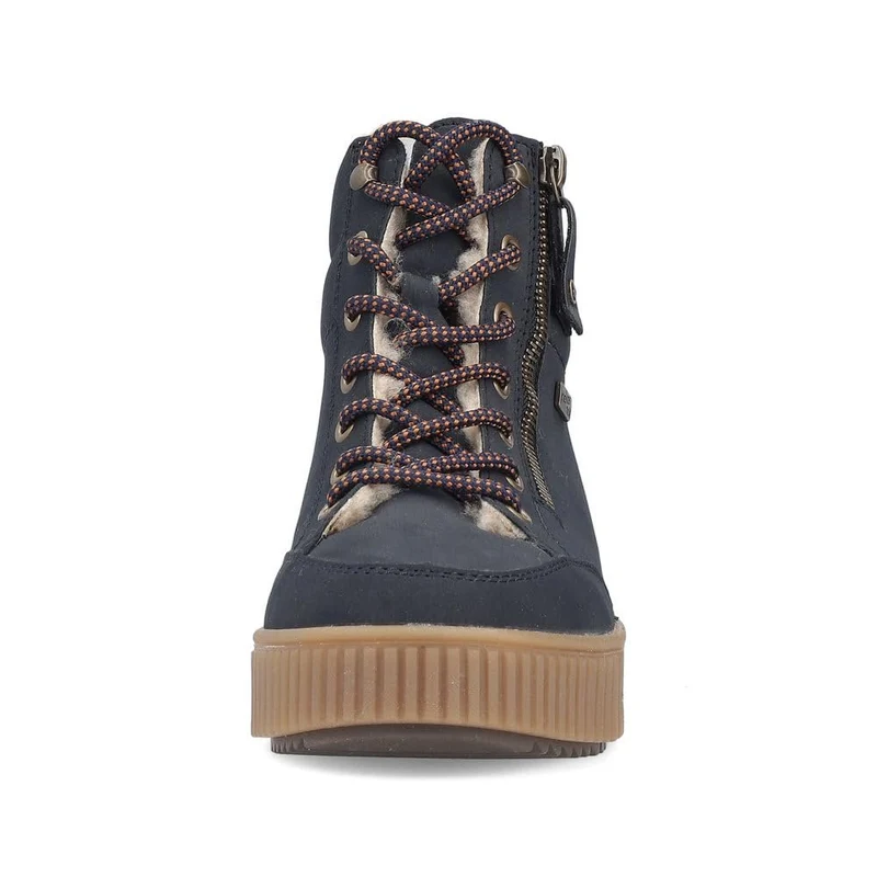 Rieker Schnür-Stiefeletten blau