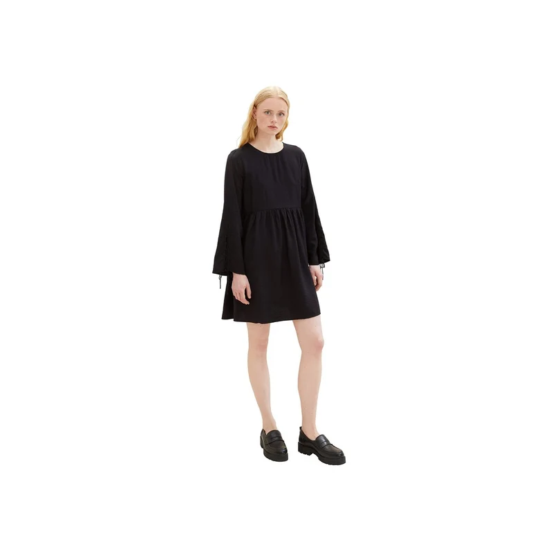 Tom Tailor Strickkleid Schwarz