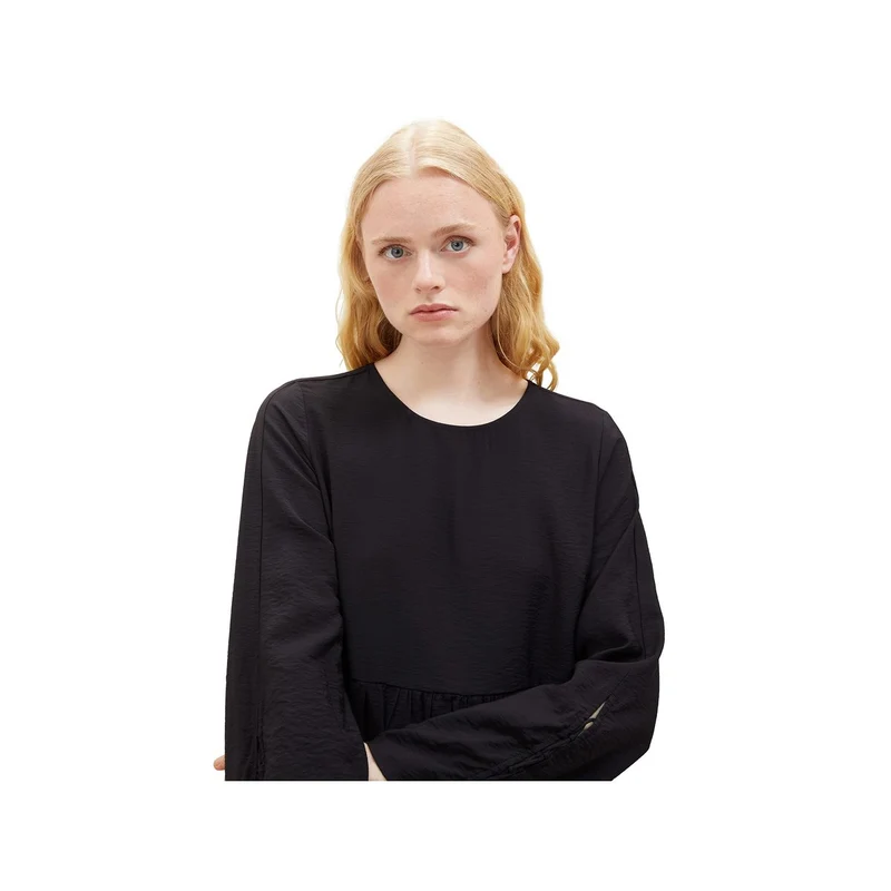 Tom Tailor Strickkleid Schwarz
