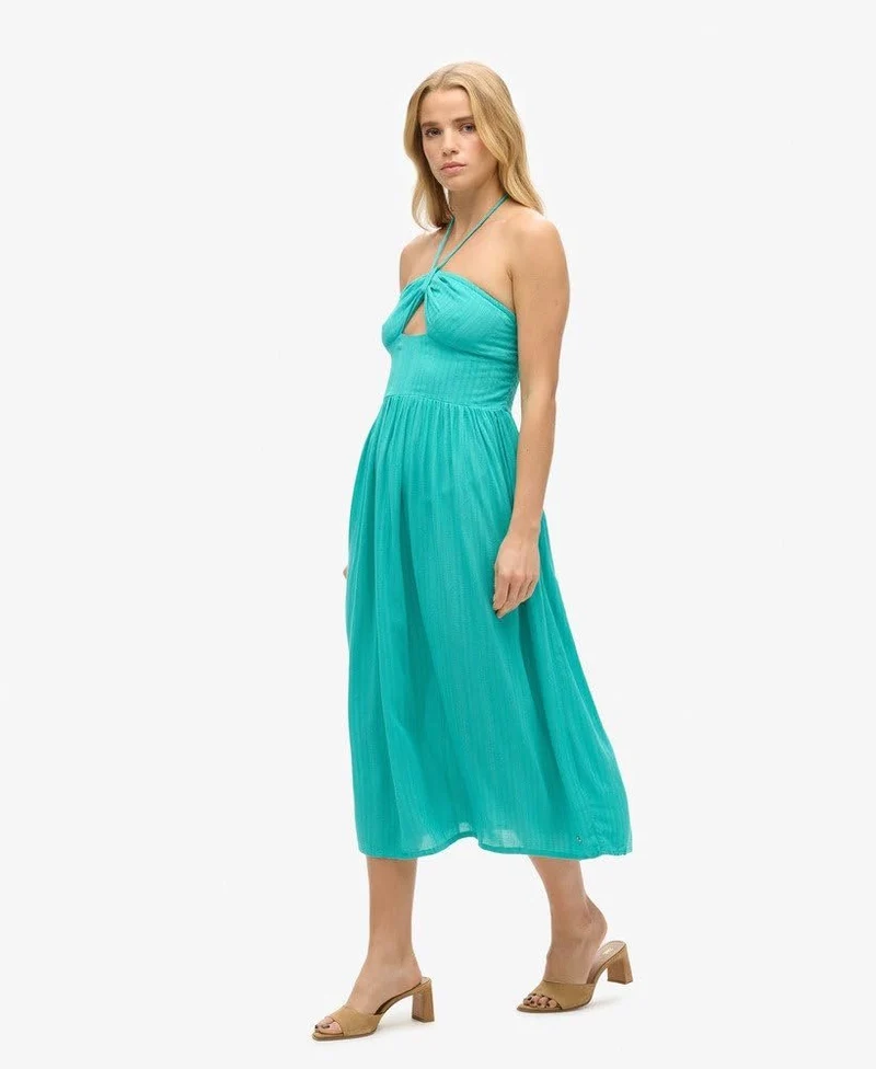 Superdry Sommerkleid grün