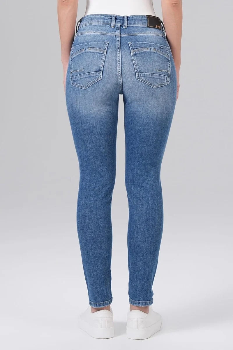Mod 8 Destroyed Jeans Blau