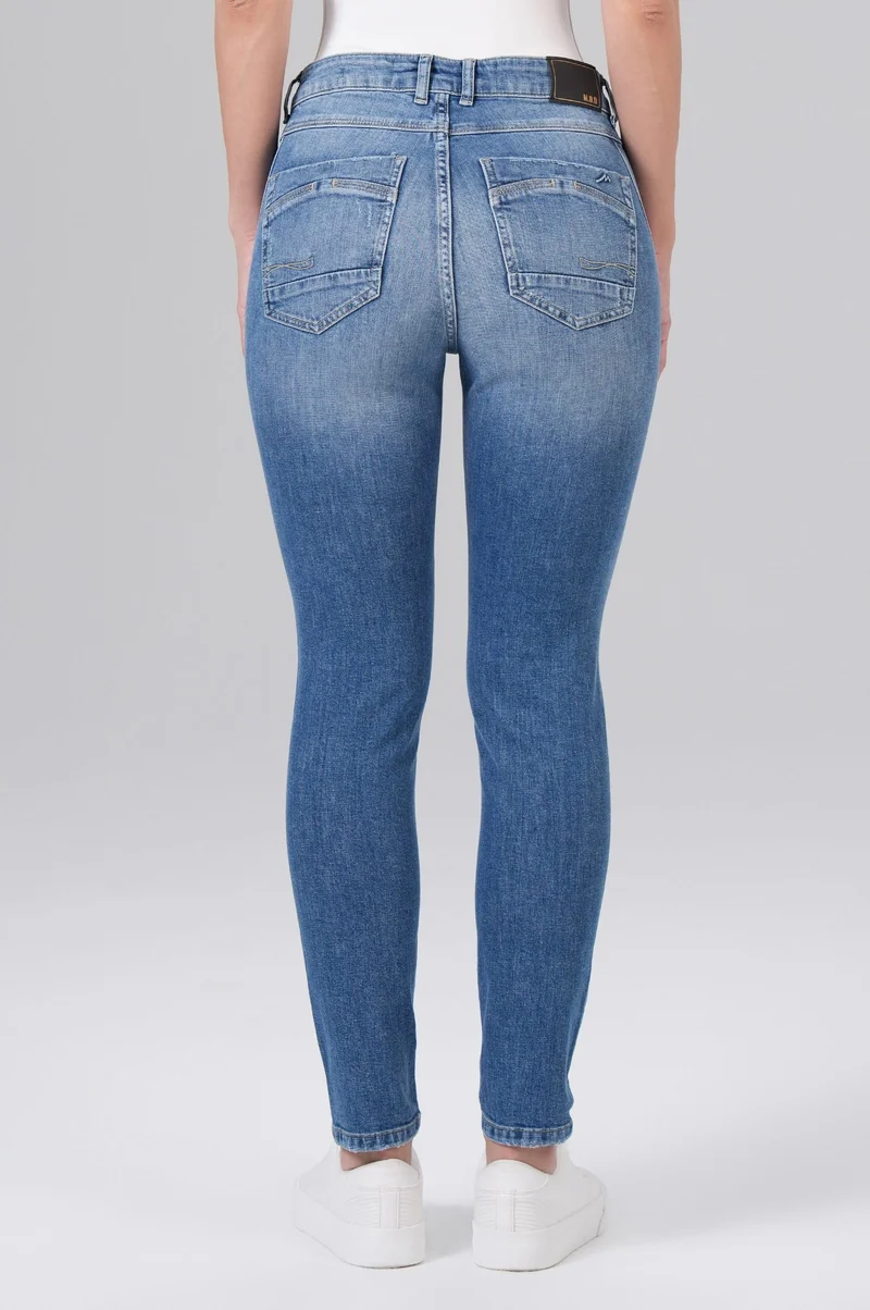 Mod 8 Destroyed Jeans Blau
