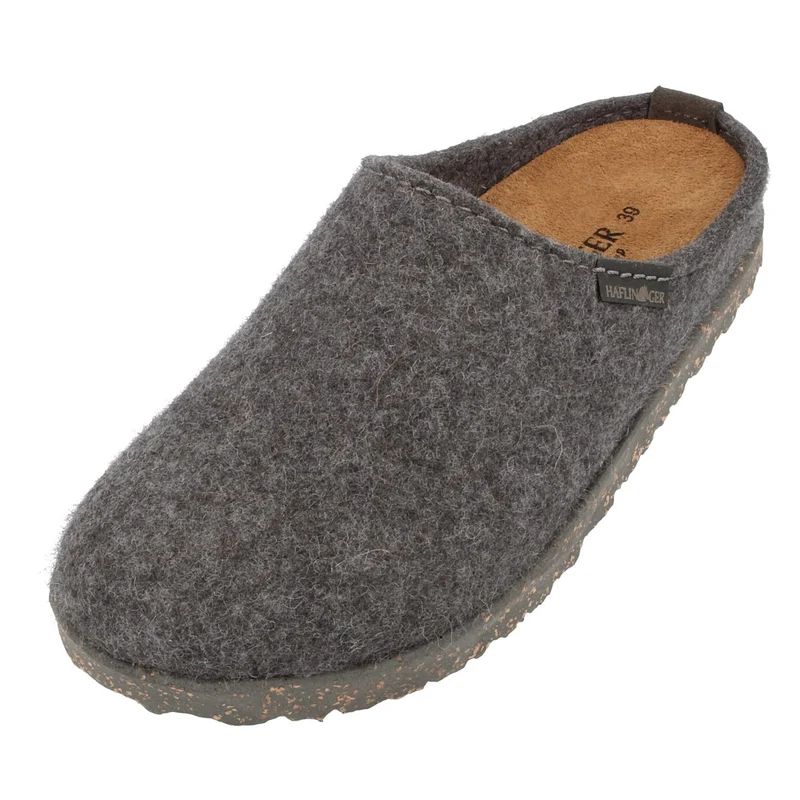 Haflinger Hausschuhe anthrazit
