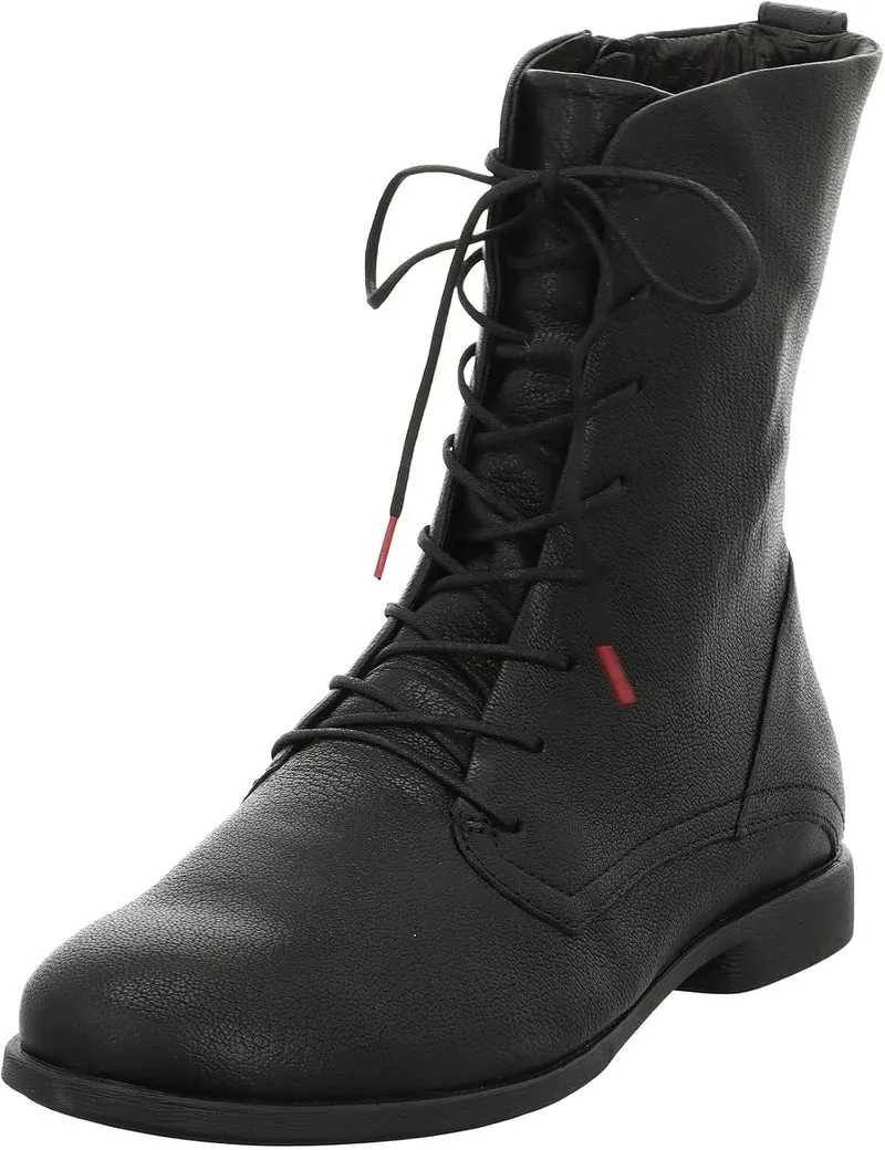 Think Schnür-Stiefeletten Dunkelgrau