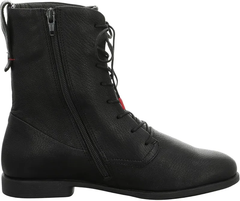 Think Schnür-Stiefeletten Dunkelgrau