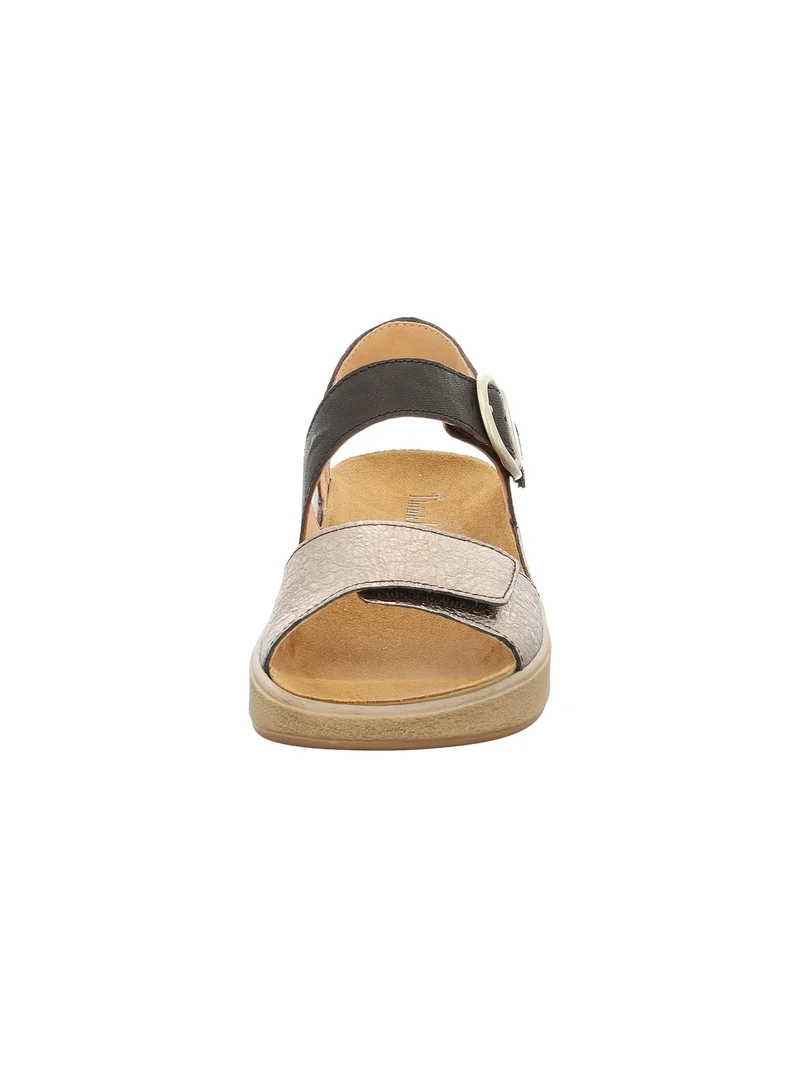 Think Sandale Schwarz/Gold
