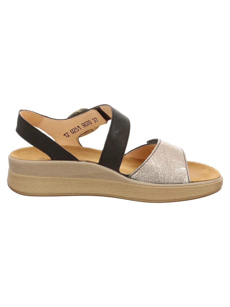Think Sandale Schwarz/Gold