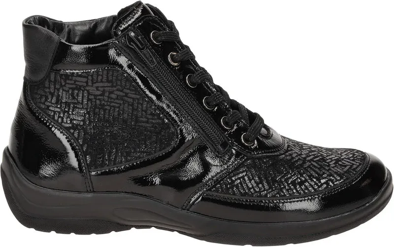 Waldläufer Halbschuhe schwarz
